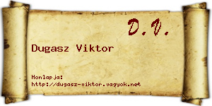Dugasz Viktor névjegykártya
